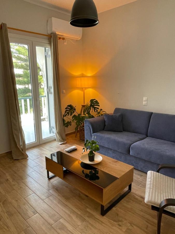 Cosy Apartment With Sea View Close To The Beach Никиана Екстериор снимка