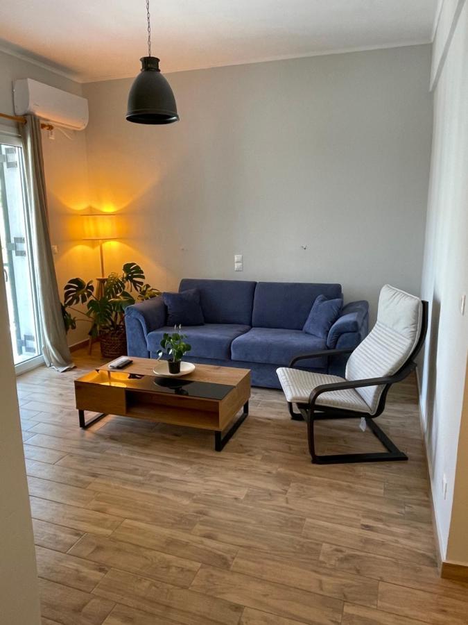 Cosy Apartment With Sea View Close To The Beach Никиана Екстериор снимка