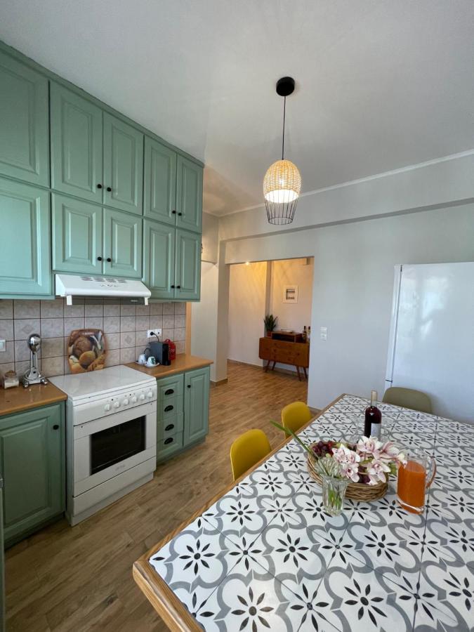 Cosy Apartment With Sea View Close To The Beach Никиана Екстериор снимка